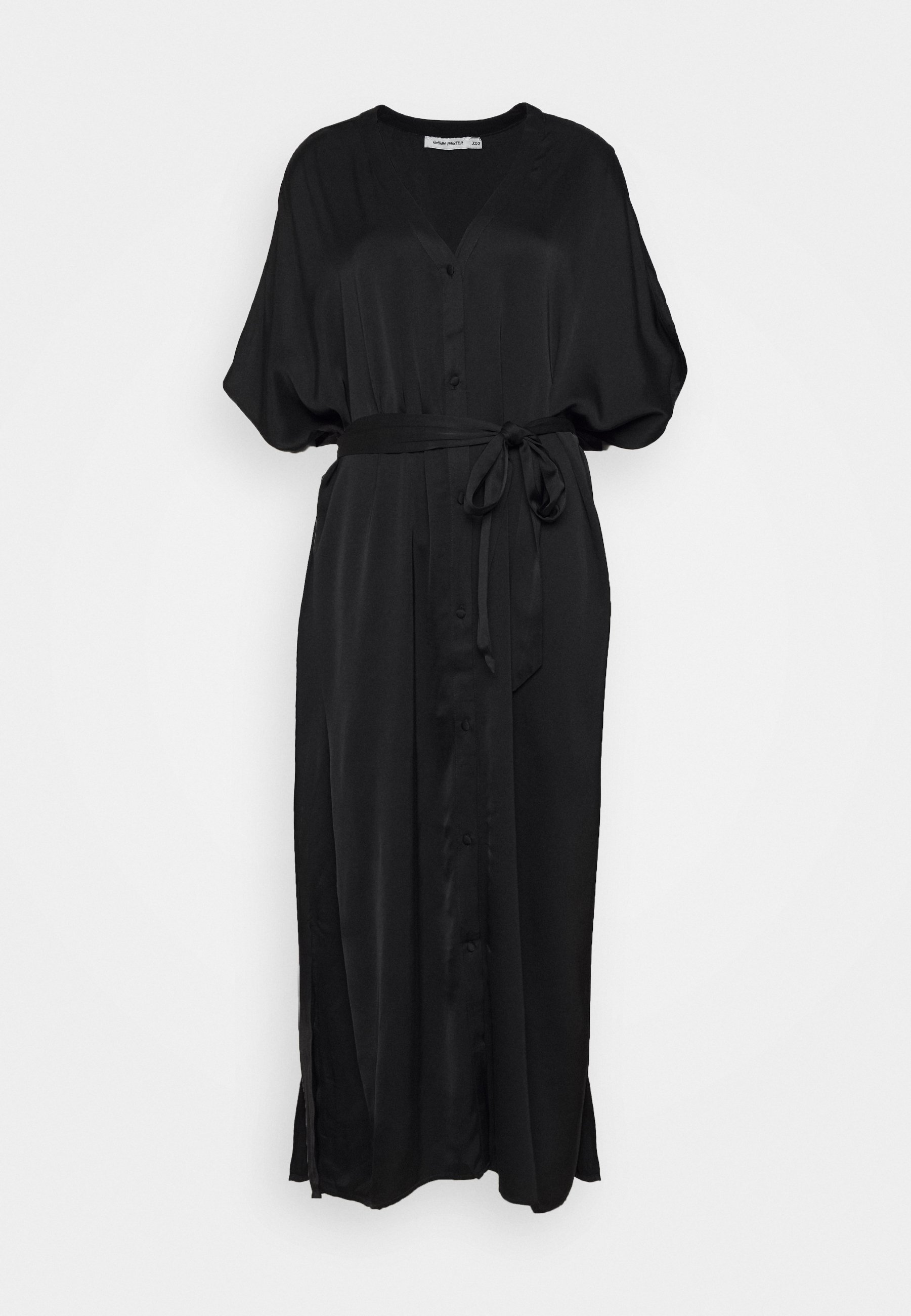 Carin Wester DRESS FLYNNE KAFTAN Skjortklänning black Carin Wester DRESS FLYNNE KAFTAN Skjortklänning black