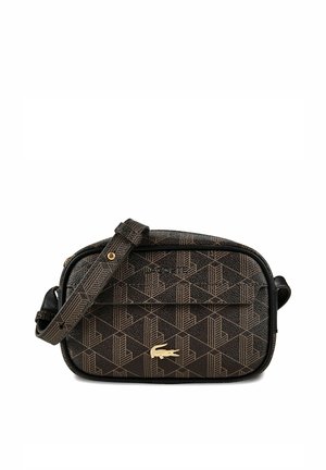 Lacoste, THE BLEND SEASONAL UMHÄNGETASCHE 20 CM - Sac bandoulière - mono slate black shitake