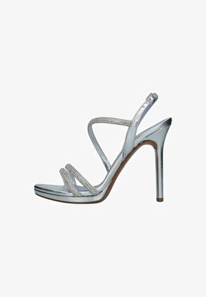 Albano GIOIELLO - Sandali con plateau - argento