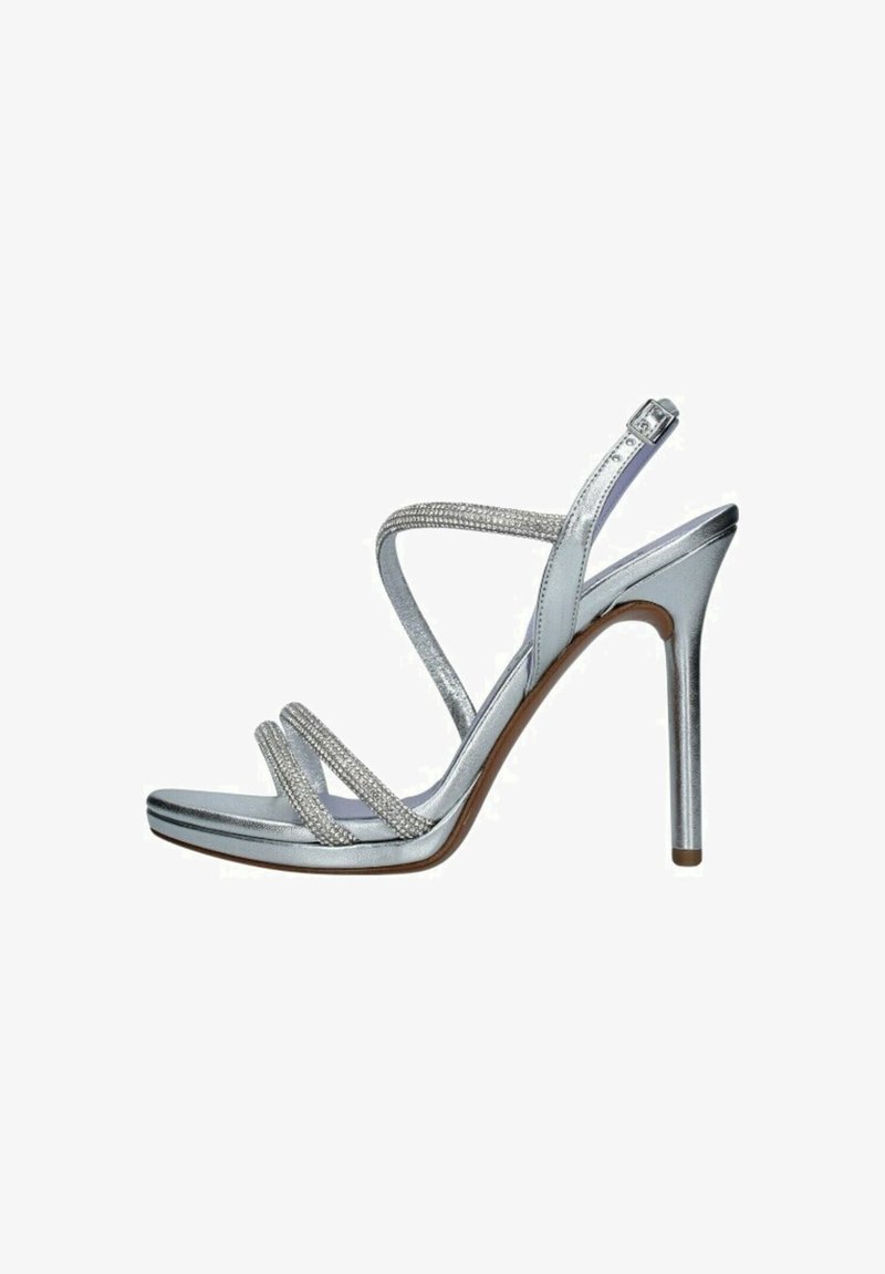 Albano GIOIELLO - Sandali con plateau - argento