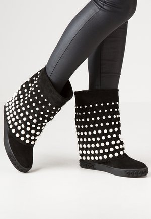 Botas de tacón - black
