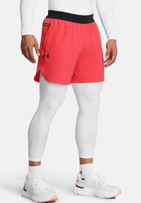 Under Armour - PEAK   - Sportiniai šortai - racer red Miniatiūros vaizdas 1