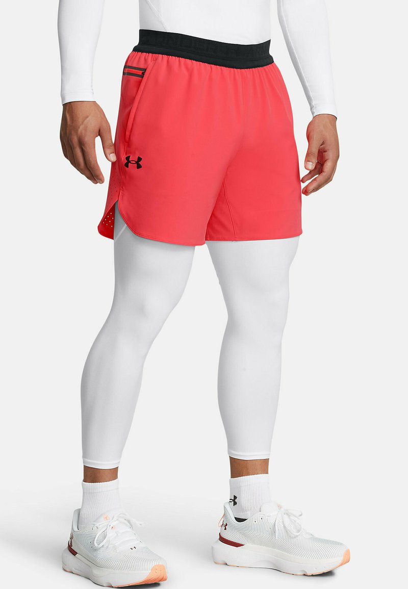 Under Armour - PEAK   - Sportiniai šortai - racer red, Padidinti