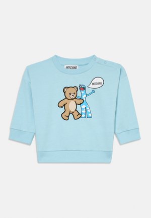MOSCHINO BABY UNISEX - Sweatshirt - baby sky blue