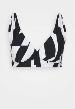 LIDO BEACH - Bikini top - black