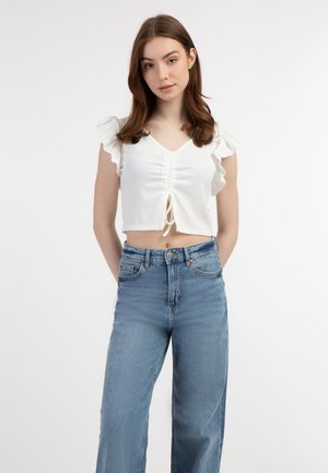 Bluse - weiss