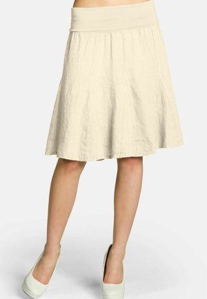A-line skirt - beige