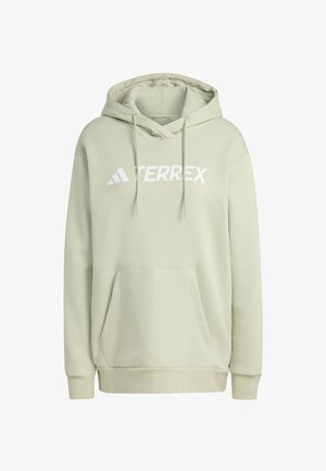 adidas Terrex MULTI LARGE LOGO - Hoodie - halo green