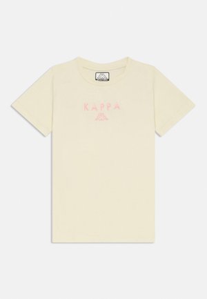 Kappa, LOGO SAMMO UNISEX - Nyomott mintás póló - off-white