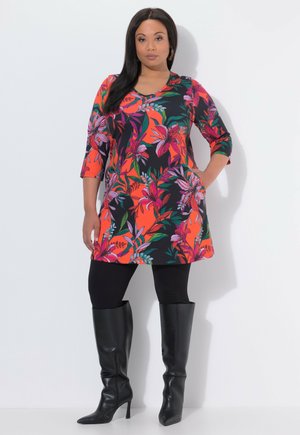 TROPICAL FLOWER  - Túnica - black