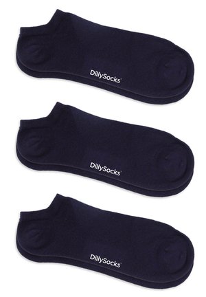 DillySocks 3ER PACK SHORTIES - Calcetines tobilleros - short navy black