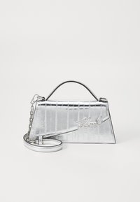 SIGNATURE SLIM - Sac bandoulière - silver-coloured