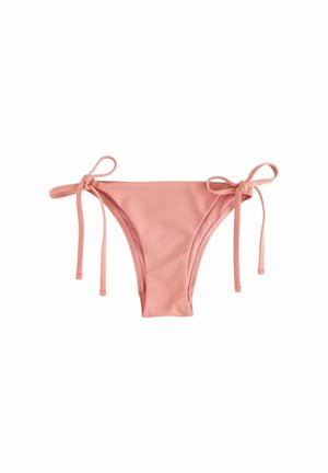 TIE SIDE - Bikini pezzo sotto - pink metallic