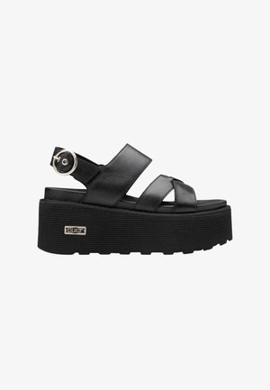 Cult, NANCY SANDAL CLW474500 - Sandali con zeppa - black