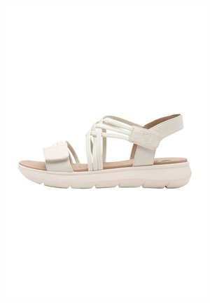 COSHY SORGENFREI – DIE HALLUX-FREUNDLICHE SANDALE - Sandali con plateau - beige