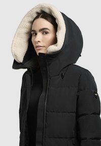 khujo CLARESSE TEDDY - Winter coat - schwarz