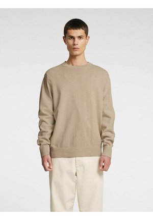 PULLOVER REGULAR FIT - Strickpullover - beige