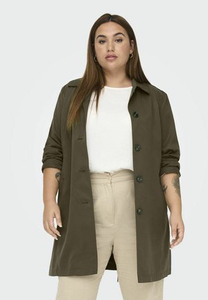 CARLINE  - Trenchcoat - walnut