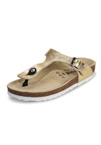 vitaform T-bar sandals - gold
