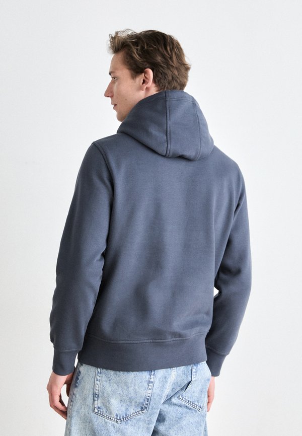 MINIMAL LOGO HOODIE - Sweatshirt - ebony3