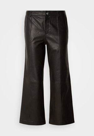 Mos Mosh Leather trousers - black