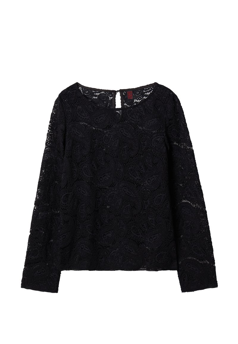 Stefanel Blouse zwart Stefanel Blouse zwart