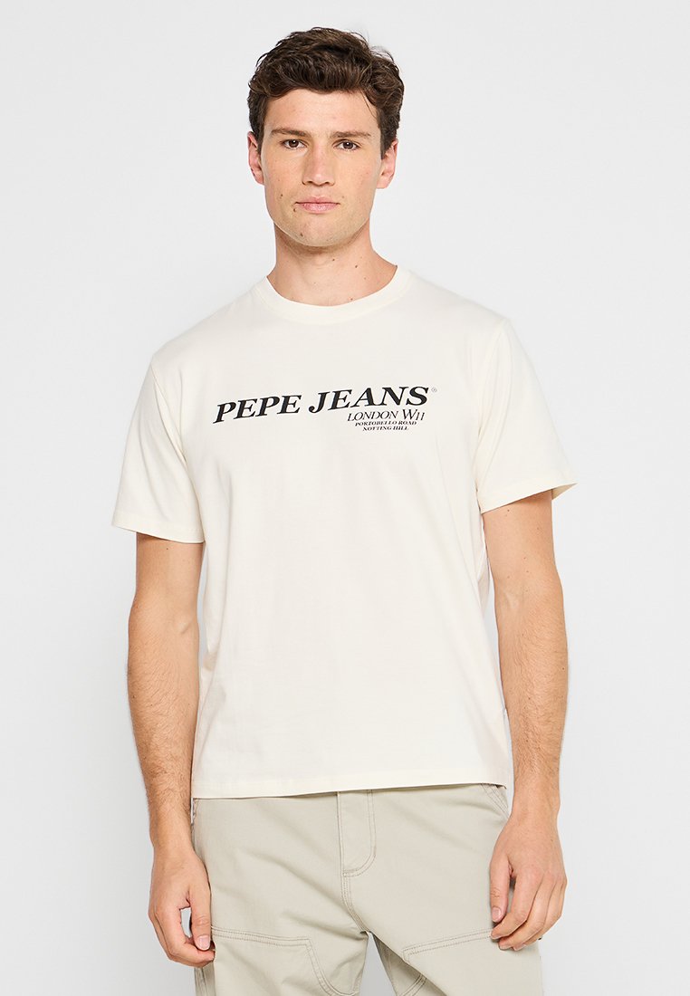 Pepe Jeans T-shirt print crème