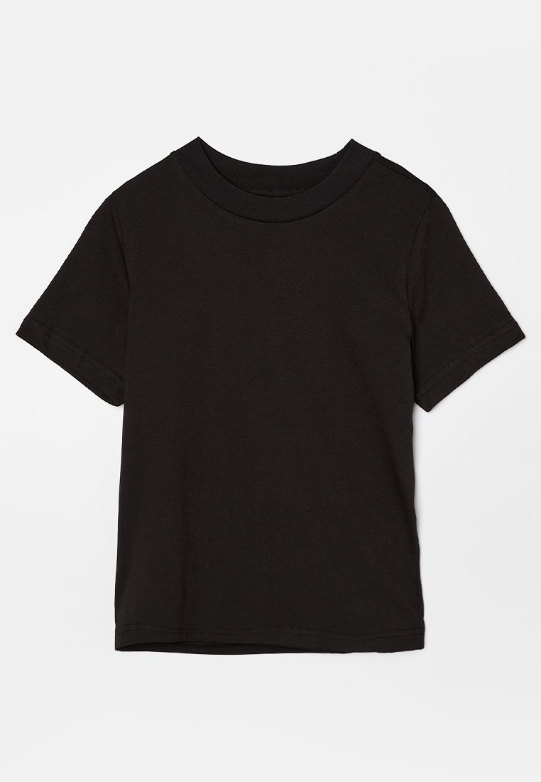 Puma T-shirt basic gemêleerd zwart