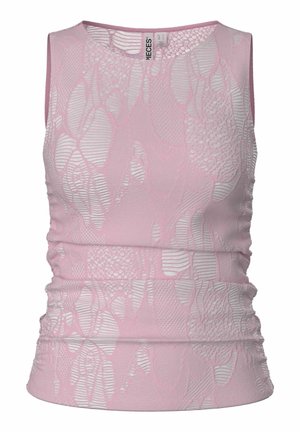 Pieces, TANKTOP PCJOSEFIA DETAILED - Débardeur - roseate spoonbill