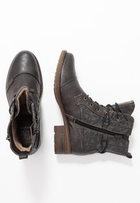 Mustang Stivaletti stringati - dark brown