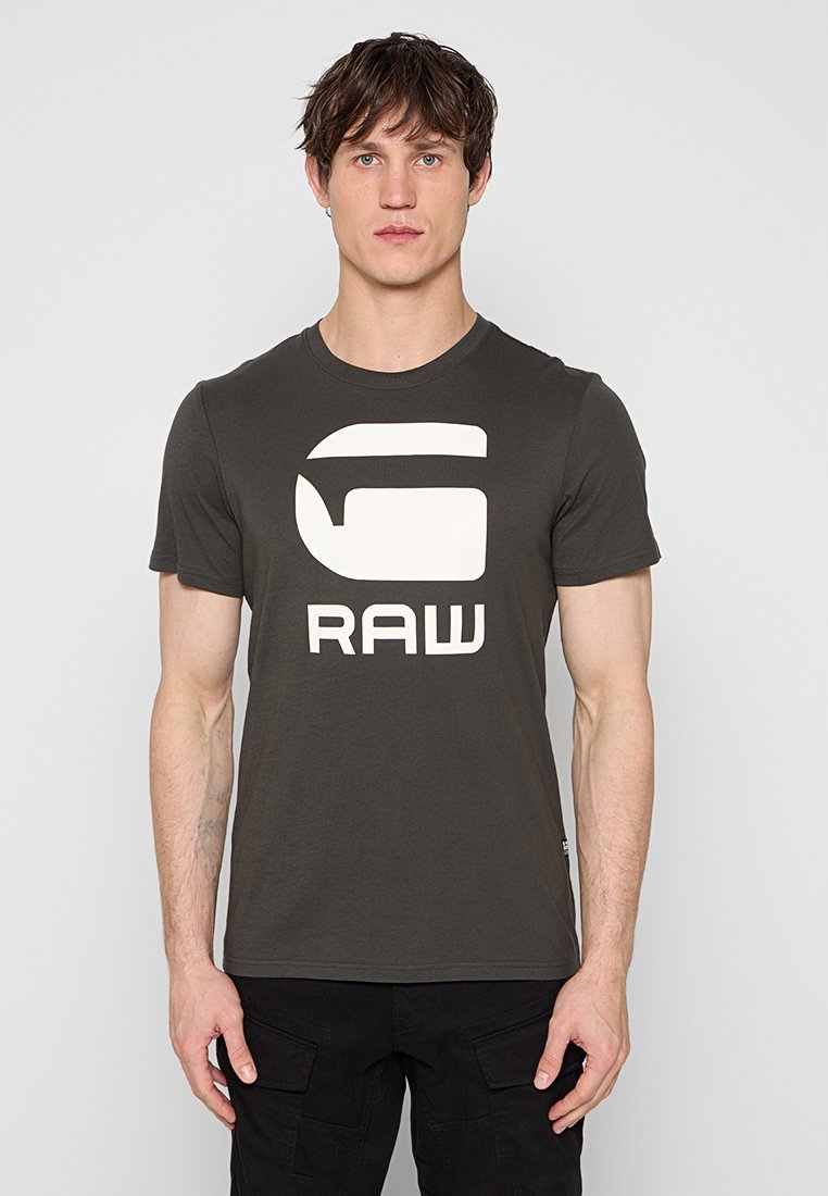 G-Star T-shirt print grijs
