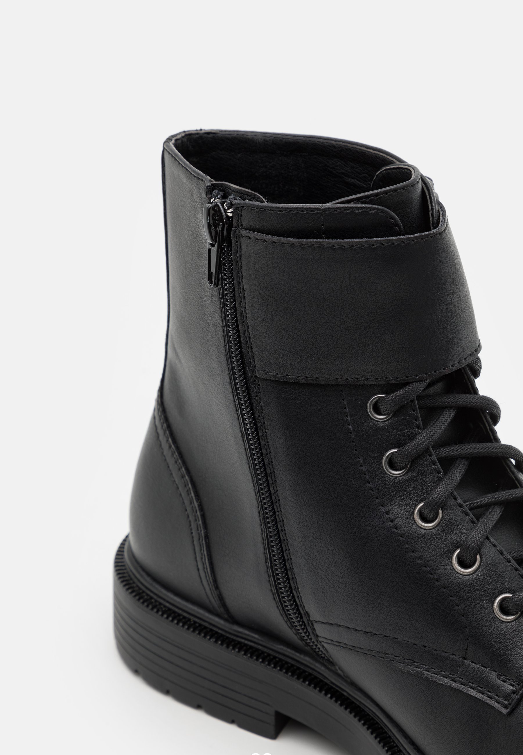 Zign UNISEX - Botines con cordones - black/negro - Zalando.es