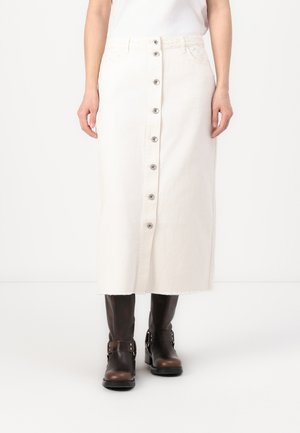 ONLELSA MIDI SKIRT  - Farmerszoknya - cloud dancer