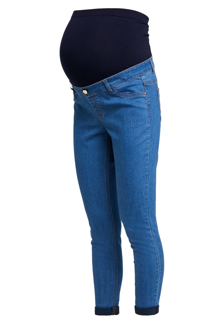 Dorothy Perkins Maternity Slim fit jeans blauw Dorothy Perkins Maternity Slim fit jeans blauw