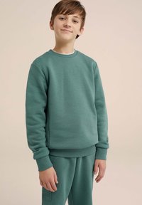 WE Fashion Športni pulover - green