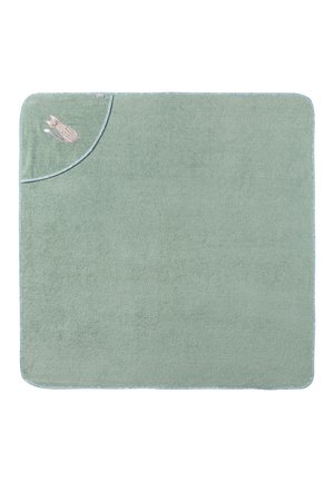 Bath towel - dunkelgrün meliert