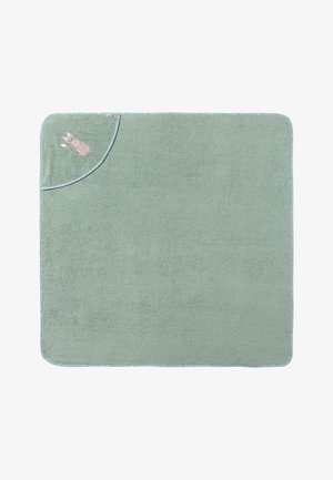 Sterntaler Bath towel - dunkelgrün meliert