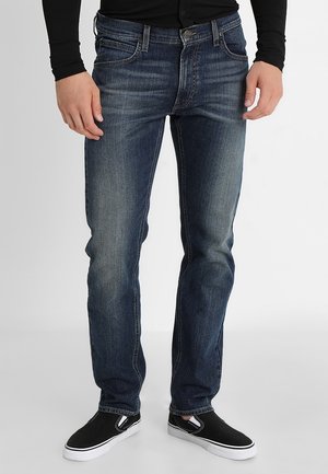 Jeans straight leg - dark-blue denim