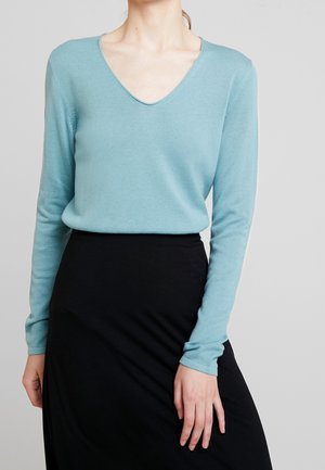 TOM TAILOR, Striktrøje - blue-grey