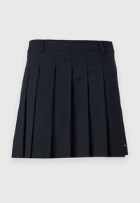 TIMELESS PLEATED MINI SKIRT - Πλισέ φούστα - dark night navy