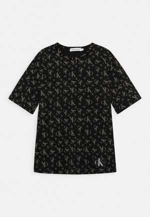 MONOGRAM GRID - Camiseta estampada - monogram black