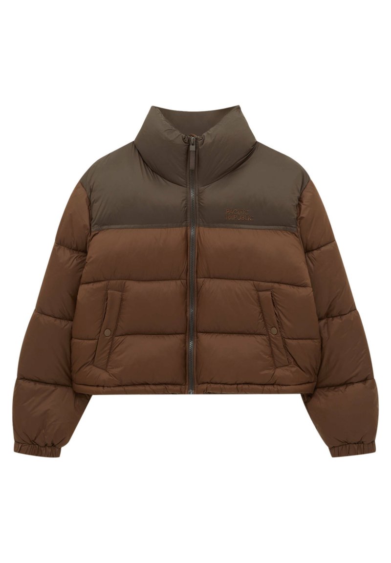 Damen Leichte Jacken | PULL&BEAR Winterjacke brown/braun - LK26793 Damen Leichte Jacken | PULL&BEAR Winterjacke brown/braun - LK26793
