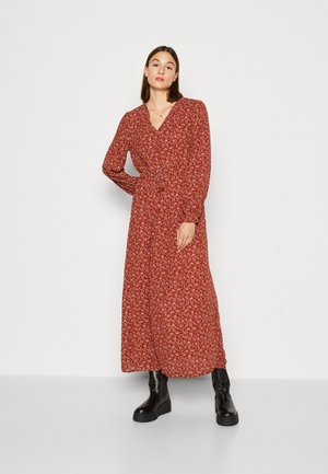 JDY JDYCANA DRESS - Μάξι φόρεμα - burnt brick