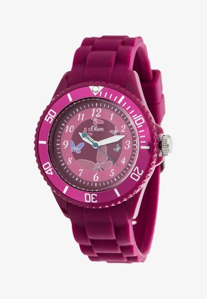 s.Oliver THE BUTTERFLY - Montre - beere