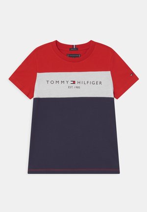 ESSENTIAL COLORBLOCK TEE - T-shirt con stampa - twilight navy