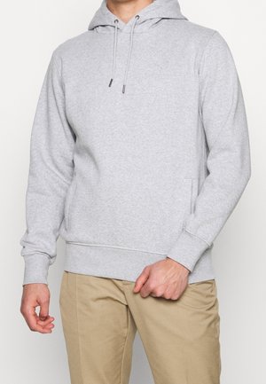 Jersey con capucha - mottled light grey