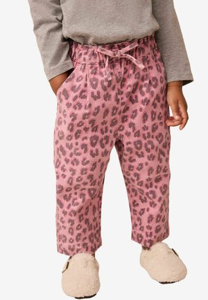 Next Jeans Straight Leg - pink animal print