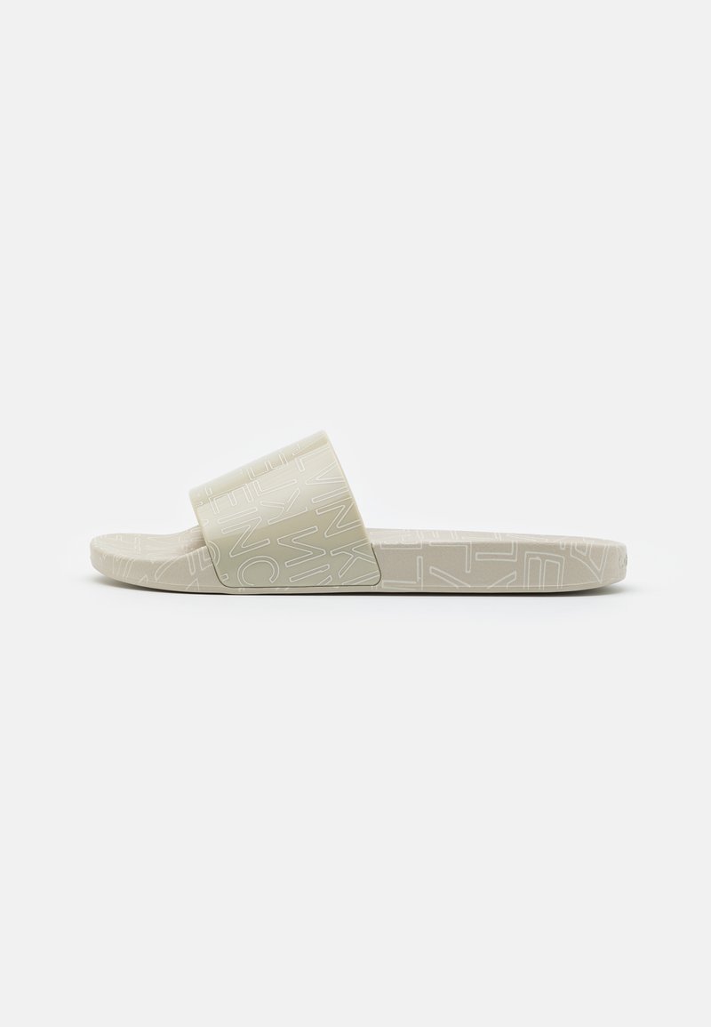 Calvin Klein POOL SLIDE Natikači za na bazen beige/bež Zalando.si