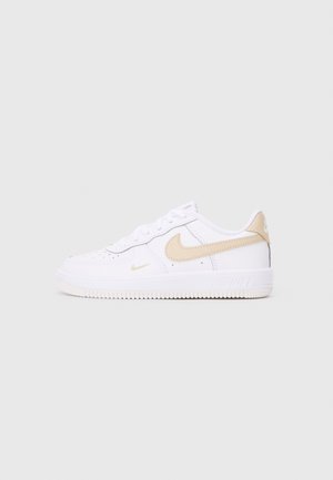 FORCE 1 LOW UNISEX - Sporta apavi - white/rattan