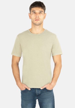4ER SET - T-Shirt basic - beige beige marine marine